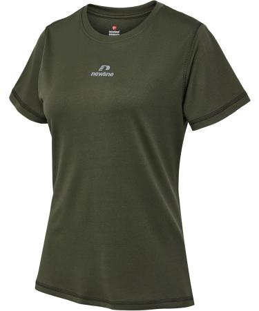 Buy Newline T-Shirt Nwlbeat Running Ladies | Lightweight Size M in Beluga - International Shipping Available - Buy Online on GoSupps.com
