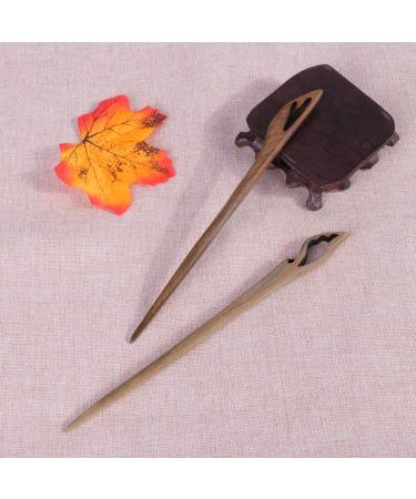 Beaupretty 7-Piece Japanese Wood Hair Clips | Handmade Ebony Hair Sticks | Natural Carved Hair Jewelry - Buy Online on GoSupps.com