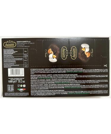 Buratti Confetti Chocolate Heart Drag es Extra Soft Dark Tenderness 1 Kg - Buy Online on GoSupps.com