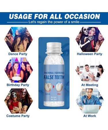 Allony Temporary Dentures & Tooth Repair Kit | Durable Dental Care for Broken Teeth - International Shipping Available - Buy Online on GoSupps.com