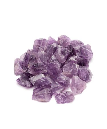 Puraja amethyst gemstones set |Natural premium raw stones |Versatile use as water stones healing stones chakrastone |Pure Crystals Amethyst 350g