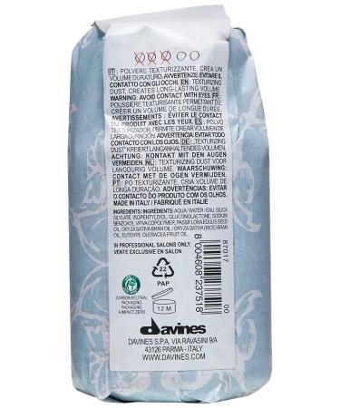 Davines Texturizing Dust 8g - Lightweight Hair Volumizer for Effortless Texture - Buy Online on GoSupps.com