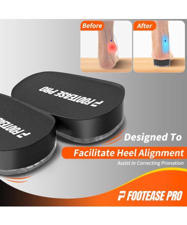 Height Increase Insoles - Comfort Boosting Shoe Lifts for Men & Women | 1.4'' Heel Inserts for Plantar Fasciitis & Pain Relief - Buy Online on GoSupps.com
