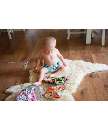 Buy Petit Lulu Size 2 Powy Overpants (5-16 kg) | Velcro One Size Baby Diaper Pants | Washable & Waterproof Fleet Diapers | Eco-Friendly Made in EU - International Shipping Available - Buy Online on GoSupps.com