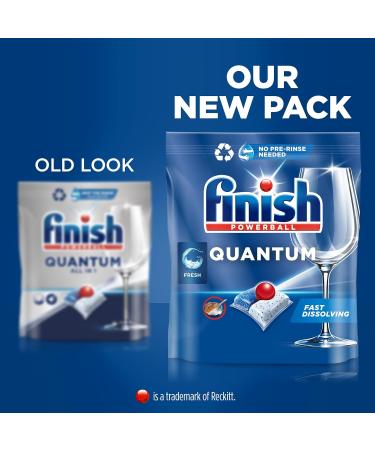 Finish Quantum Infinity Shine Dishwasher Tablets bulk For Sparkling Clean 100 Dishwasher Tabs - Buy Online on GoSupps.com