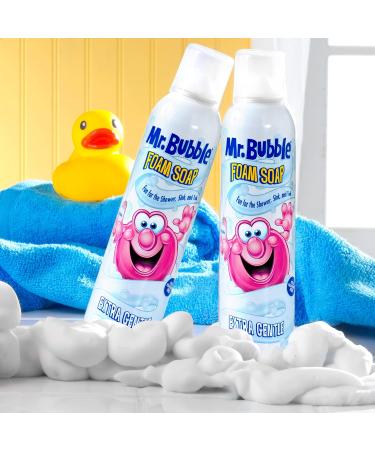 Mr. Bubble Fragrance-Free Kids Foam Soap 8oz - Pack of 6 | Gentle Hand & Body Wash - Buy Online on GoSupps.com