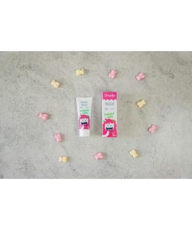 Nordics Organic Care Kids Toothpaste - Bubble Gum Flavor Flour-Free Natural Ingredients - Buy Online on GoSupps.com