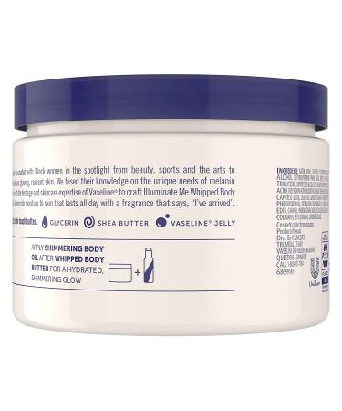 Vaseline Illuminate Me Body Butter for Melanin Rich Skin - 24 Hour Moisturization - 11 oz - Buy Online on GoSupps.com