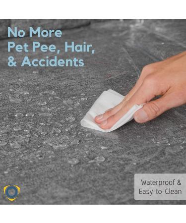 PROTECTO XL Clear Plastic Couch Cover 96 - Waterproof Sofa Protector for Pets - Scratch, Stain, and Dirt Resistant - Furniture Slipcover for Moving and Storage - Buy Online on GoSupps.com