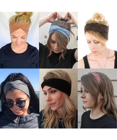 16 PCS Women's Elastic Headbands for Yoga & Running - No Slip Hair Accessories in Color 1 - Buy Online on GoSupps.com
