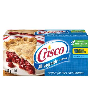 Crisco All-Vegetable Shortening, 454g/1lb.