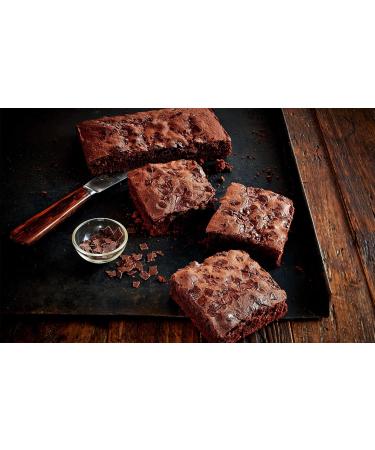 Ruf American Chocolate Brownies - Juicy Vegan 8 Pack with Baking Pan & Recipe Tips for Cheesecake Brownies - Buy Online on GoSupps.com