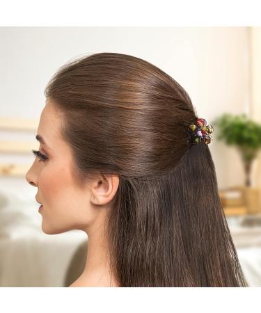 Cobahom 6 Pack Flower Hair Clips - Vintage Hairpin Claw Clips for Women - No-Slip Cellulose Acetate Jaw Clamps - Thin Hair Styling Accessories - 2 Dark Green & 2... - Buy Online on GoSupps.com