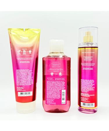 Bahamas Passionfruit & Banana Flower 3-Piece Bath Bundle | Ultra Shea Body Cream Shower Gel and Fine Fragrance Mist - Buy Online on GoSupps.com