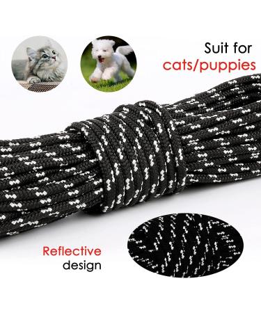 Ranypet Reflecting Long Line for Cats - 4.5m/15FT Durable & Safe Leash for Kittens Puppies Rabbits | International Shipping Available - Buy Online on GoSupps.com
