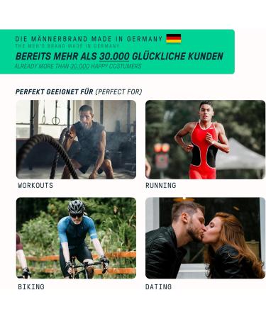 Groomed Rooster Men's Intimate Care Cream 'Le Coq Rock' Deodorant for Irritation Sweat and Unpleasant Odors 80 ml - MADE IN GERMANY - Buy Online on GoSupps.com