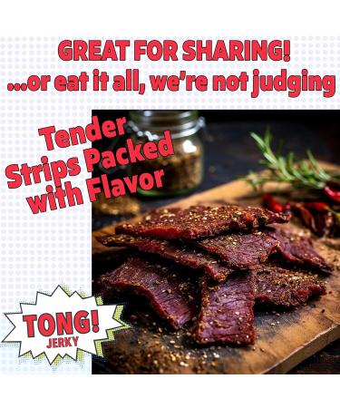 Tong Jerky Gift Box (12 Bag Ultra Box) - Buy Online on GoSupps.com
