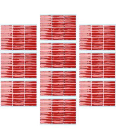 10 Sheet Nail Art Mounting Tape Salon Double Sided Adhesive Tape Accessory Nail Tip Fixation Tools Strong Viscosity Suitable for Nail Tip Color Display Nail Salon - Buy Online on GoSupps.com