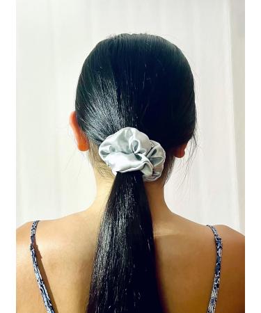 BLP Silk Scrunchie 100% Mulberry Silk 3-Pack - Women's Hair Accessories - Neutral Colors - Sleep Hair Tie - Stocking Stuffer Ideas - Buy Online on GoSupps.com