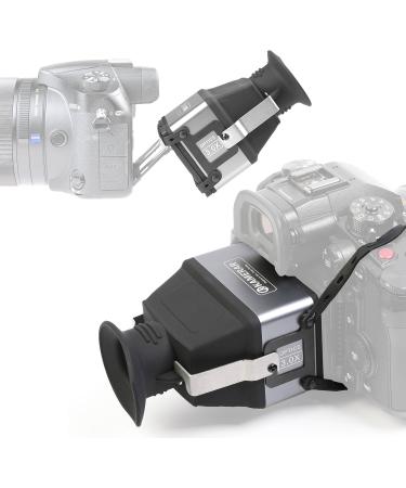 Kamerar CVF-2 LCD Viewfinder 3X Magnifier for 3.0 and 3.2 LCD Screen for Canon Nikon Pentax and Sony DSLR