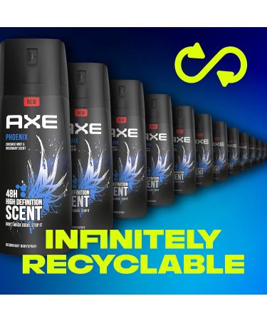 AXE Body Spray for Men - Phoenix Scent 4 Ounce | International Shipping Available - Buy Online on GoSupps.com
