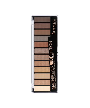 Rimmel Magnif'eyes Nude Edition Eyeshadow Palette 12 shade Cream - Buy Online on GoSupps.com