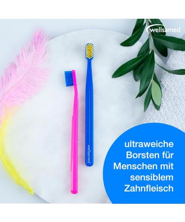 Buy Wellsamed Ultrasoft Manual Toothbrush for Sensitive Teeth - 24 Pack | International Shipping Available - Buy Online on GoSupps.com