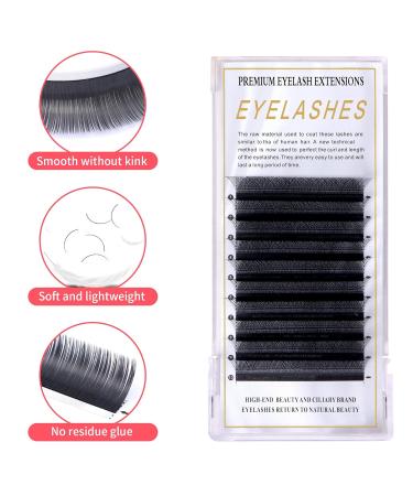 Premium 2D Curl Eyelash Extensions 8-15mm Mix | Individual Silk & Volume Lash Supplies - Buy Online on GoSupps.com