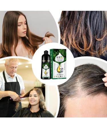  Generisch Coloring shampoo for gray hair - 500 ml - Gentle plant-based hair color for home use - For men and women - Buy Online on GoSupps.com