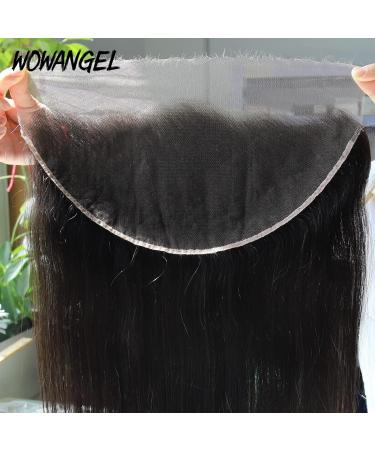 WOWANGEL 13x6 Ear to Ear SKINLIKE Real HD Lace Frontal Only 0.1mm Ultra-thin HD Lace Natural Hairline with Bigger Pre Plucked Area Bleached Knots Invisible Clear HD Lace Frontal Straight 16 Inch 13x6 Real HD Lace Frontal-Straight 16 Inch - Buy Online on GoSupps.com