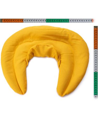 Cozy Neck Pillow with Stand-Up Collar - Mango Cherry Stone Heat Pad | Comfort & Warmth for Travel - Buy Online on GoSupps.com