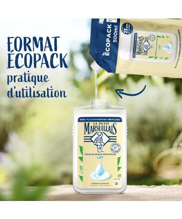  Le Petit Marseillais Le Petit Marseillais - Shower Cream Refill 500 ml - Buy Online on GoSupps.com