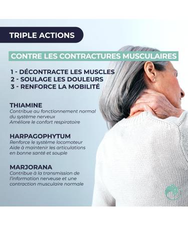 Prescription Nature - MYODETENTE - Herbal and Vitamin Supplement (B1 B6) - Potassium Magnesium and L-Theanine - Made in France - 15 Capsules - Buy Online on GoSupps.com