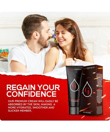 Penile Health Cream for Increased Sensitivity | Moisturizer for Men - Anti-Chafing Redness & Irritation Relief - 4 Oz - Buy Online on GoSupps.com