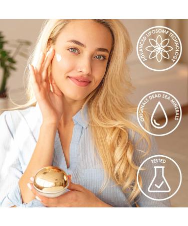 Premier Dead Sea Eye Cream - Age-Defying Formula with Vitamin A & E, Hyaluronic Acid for Wrinkles, Dark Circles, Sagging Skin, and Bags - Anti-Aging Hypoallergenic Treatment from Classic Collection - 1.2fl oz - Buy Online on GoSupps.com