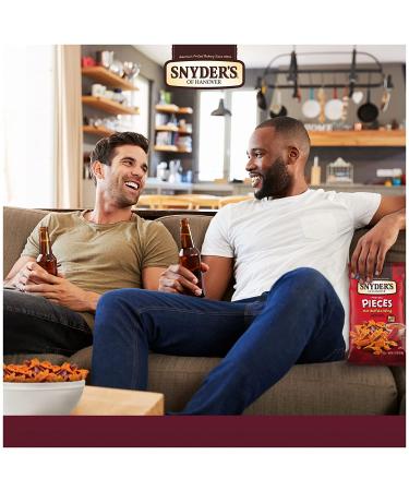 Snyder's Hot Buffalo Wing Pretzel Pieces - 8oz (Pack of 6) | Crunchy Snacks - Buy Online on GoSupps.com