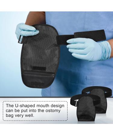 TrelaCo 2 Pcs Waterproof Ostomy Bag Covers - Adjustable Belt Universal Fit Washable Pouch Liner for Men & Women | Stoma Urostomy Ileostomy Recovery - Buy Online on GoSupps.com