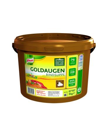 Knorr gold eyes beef cattle (versatile beef broth authentic taste and perfect soup mirror) 1 Pack (1 x 5 kg) beef soup 5 kg (1 Pack)