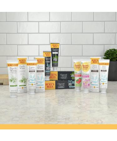 Burt's Bees Purely White Zen Peppermint Toothpaste - 4.7oz (3 Pack) | Natural Flavor, Fluoride Free - Buy Online on GoSupps.com