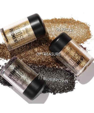 FOCALLURE 3 Pcs Mineral Eyeshadow Pigment Set - Long Lasting Waterproof Glitter Eyeshadow for High-impact Eye Looks - Buy Online on GoSupps.com