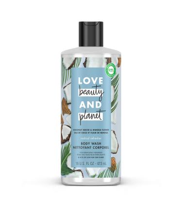Love Beauty and Planet Radical Refresher Body Wash Coconut Water & Mimosa Flower 16 fl oz (473 ml)