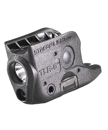Streamlight 69270 TLR-6 100-Lumen Pistol Light with Integrated Red Aiming Laser Designed Exclusively and Solely for 42/43/43X/48 (No Rail or MOS), Black For Glock 42/43/43X/48 (No Rail or MOS) Black - Buy Online on GoSupps.com
