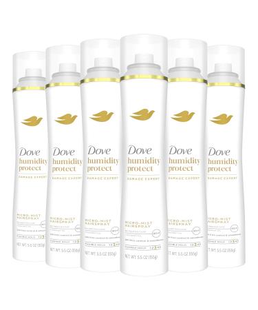 Dove Style + Care Hairspray Flexible Hold Micro Mist 5.5 Oz Pack of 6 - Buy Online on GoSupps.com