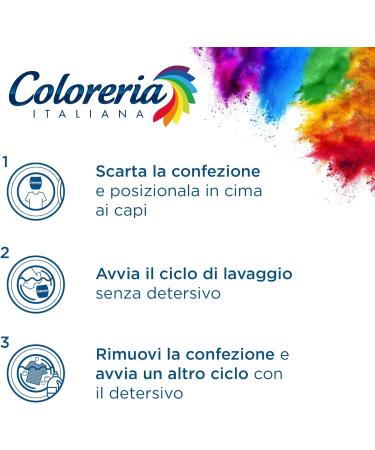 Coloreria Italiana Grey Coloring Fabrics and Clothes in Washing Machine Pink Orchid 1 Pack 350 g 2865776 - Buy Online on GoSupps.com
