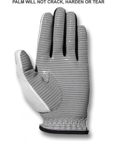CaddyDaddy Claw Golf Glove for Men - White, Breathable & Long Lasting - Size Large Left - Buy Online on GoSupps.com