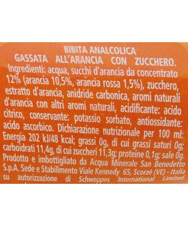 Schweppes - Orange orange soft drink with sugar - 3 cans of 4 pieces of 180 ml 12 pieces 2250 ml  - Buy Online on GoSupps.com