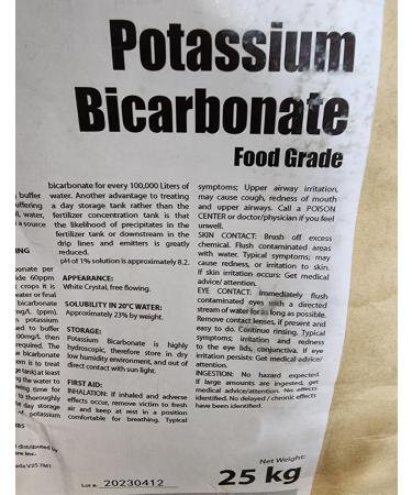 Potassium Bicarbonate (Food Grade) (2 Pounds) 2.0 Pounds - Buy Online on GoSupps.com