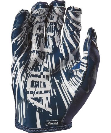 Buy adidas Adizero 13 Football Receiver Gloves | Navy/White | International Shipping Available - Buy Online on GoSupps.com