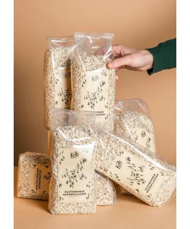 KoRo - Gluten free organic oatmeal 6 x 500g - Buy Online on GoSupps.com