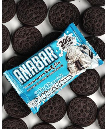Anabar Protein Bar The Sampler Pack The Protein-Packed Candy Bar World's Best Tasting Protein Bar No Sugar Alcohols High Protein Amazingly Delicious 20 Grams of Protein (6 Bars Crunch & Crumble Pack) Crunch & Crumbl  - Buy Online on GoSupps.com